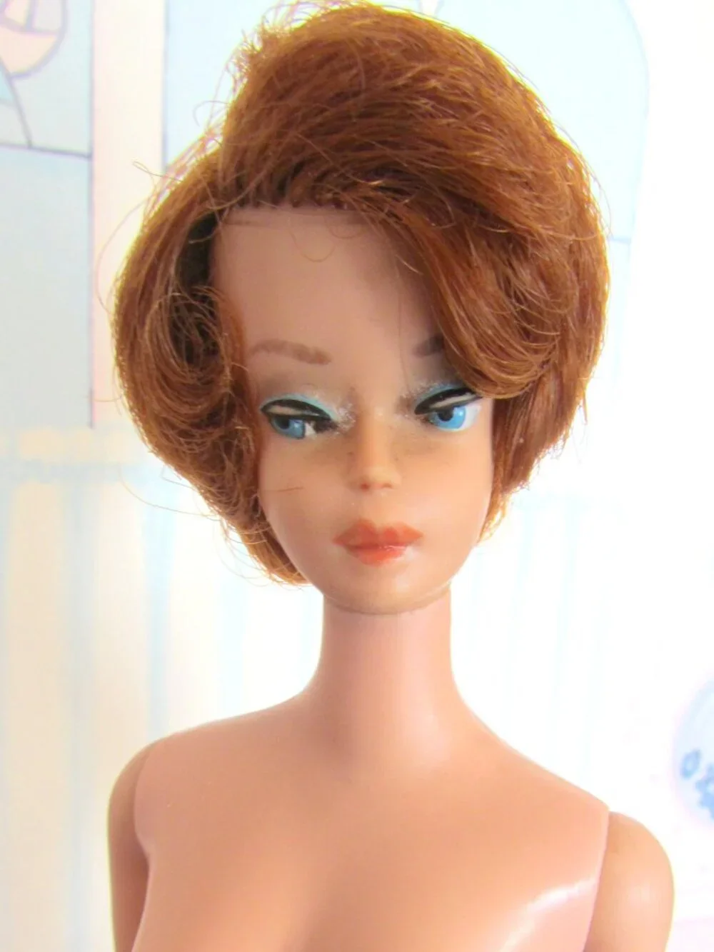 VINTAGE 1961 TITIAN BUBBLE CUT BARBIE LOT, NO GREEN EAR LET'S DANCE, SENIOR PROM